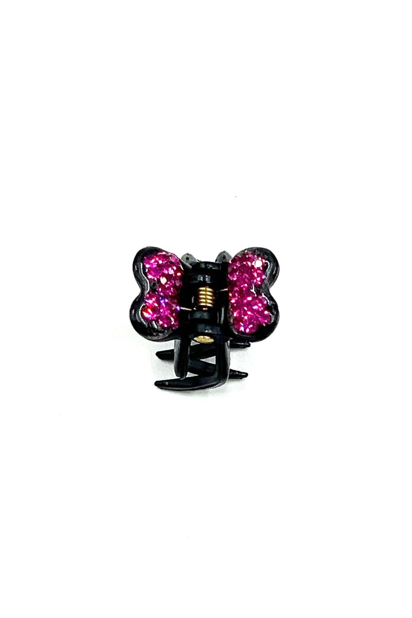 Mini Butterfly Hair Jaw with Crystal Covered Wings Hair Jaws Sale