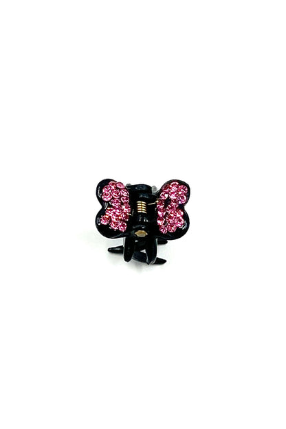 Mini Butterfly Hair Jaw with Crystal Covered Wings Hair Jaws Sale