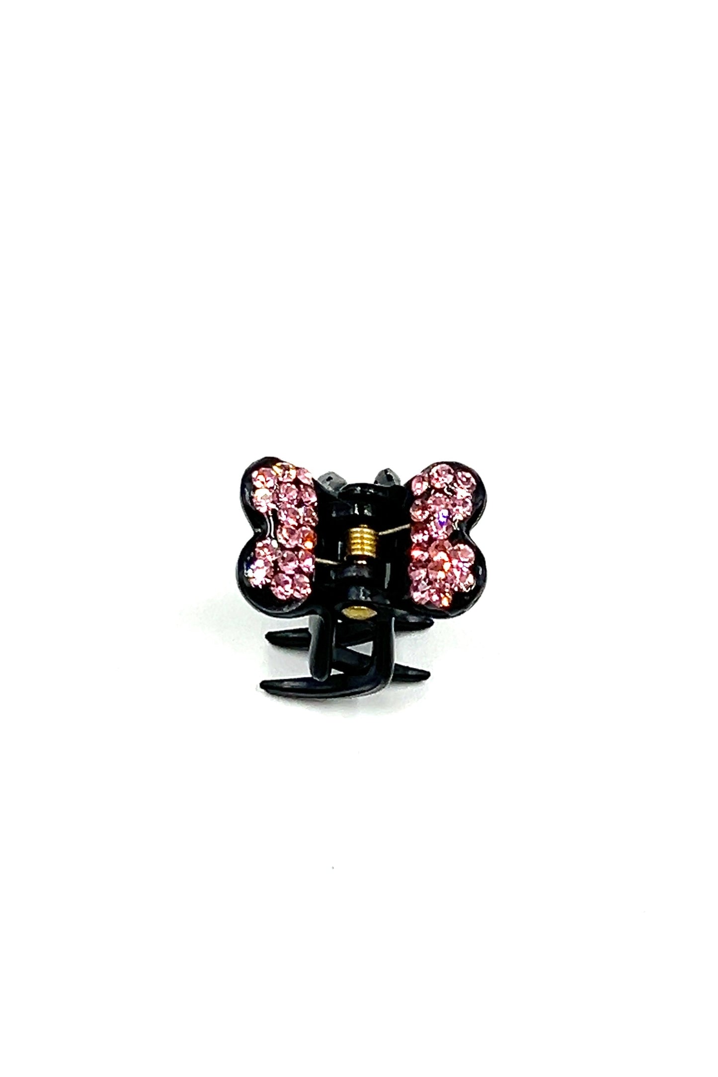 Mini Butterfly Hair Jaw with Crystal Covered Wings Hair Jaws Sale