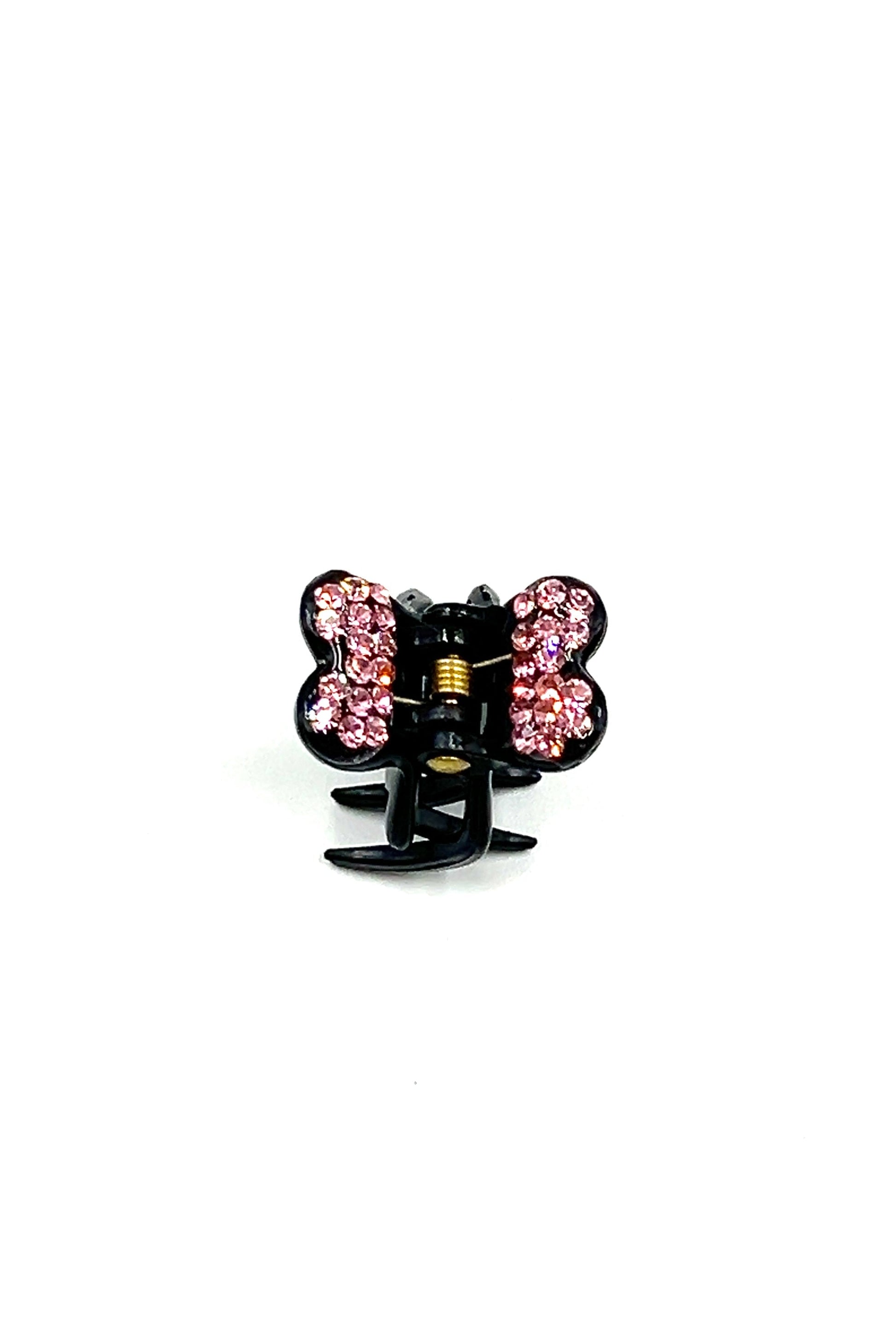 Mini Butterfly Hair Jaw with Crystal Covered Wings Hair Jaws Sale