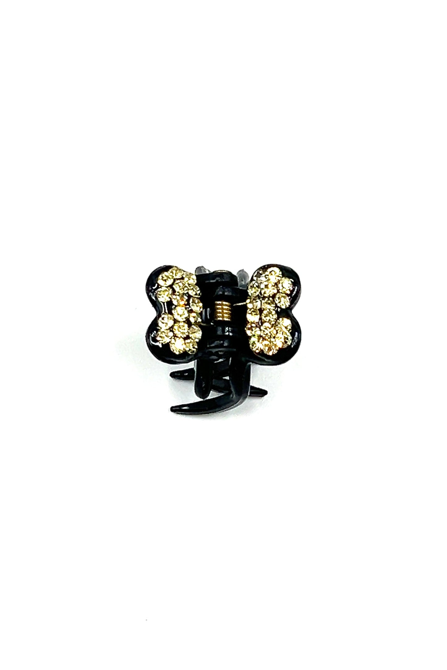 Mini Butterfly Hair Jaw with Crystal Covered Wings Hair Jaws Sale