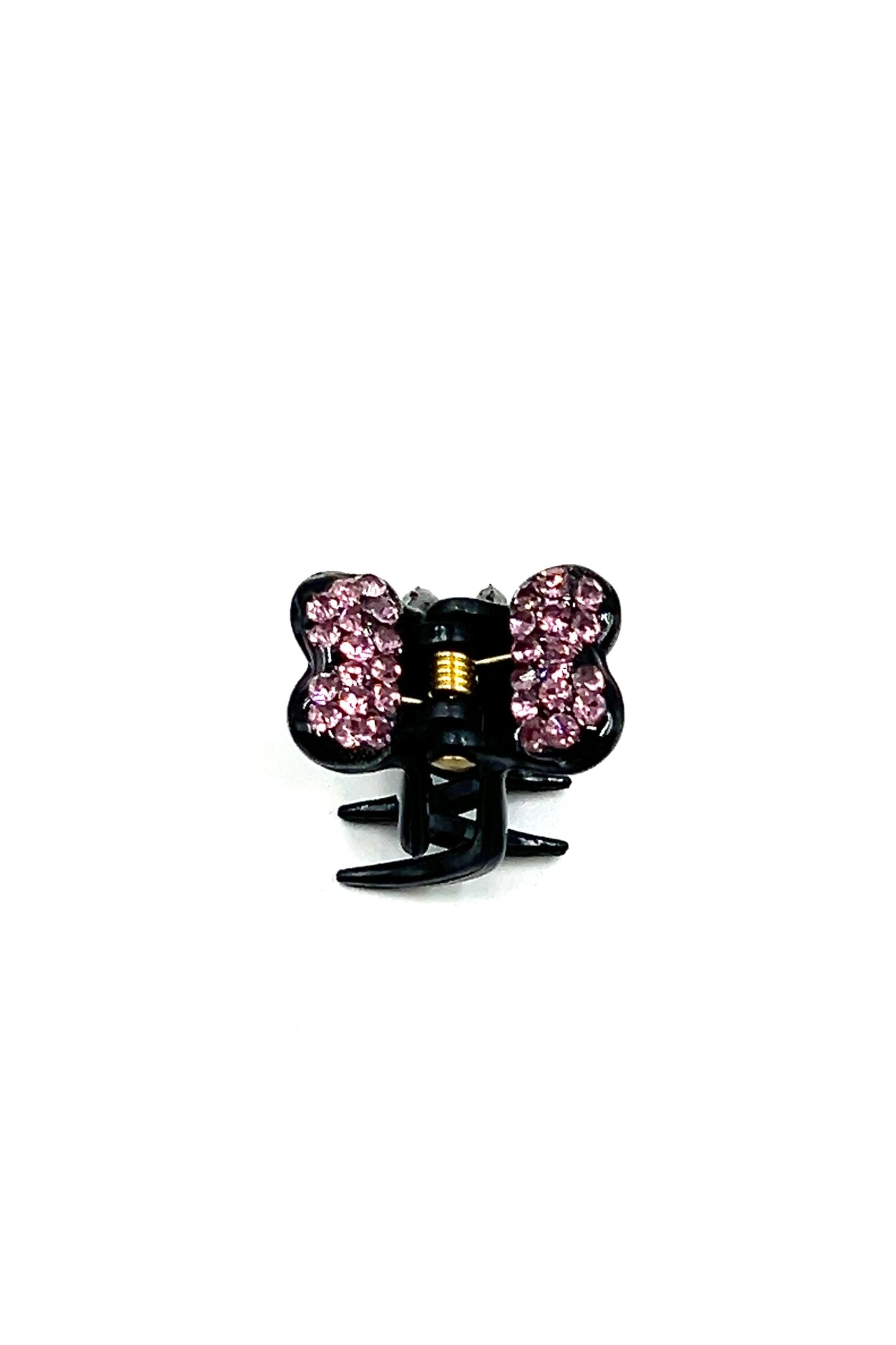 Mini Butterfly Hair Jaw with Crystal Covered Wings Hair Jaws Sale