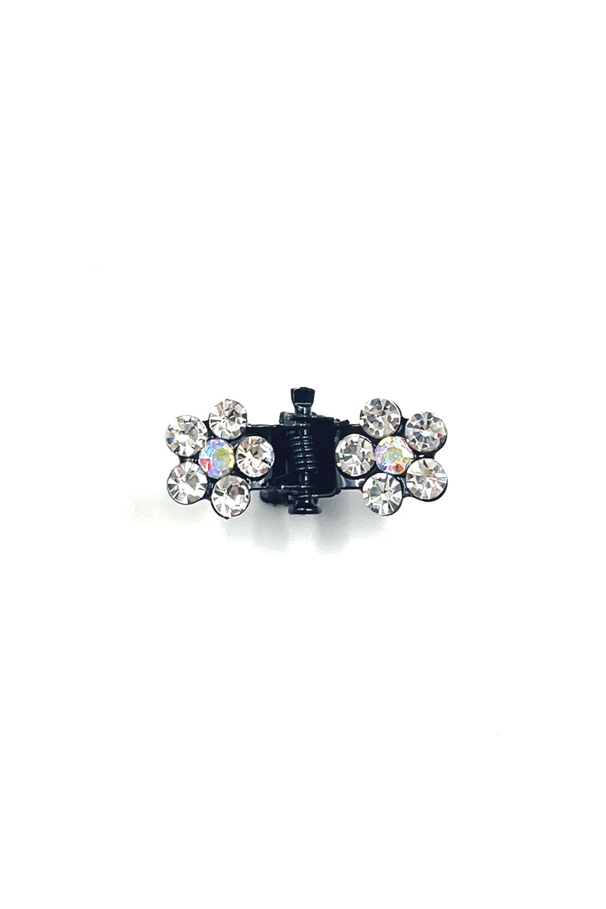Mini Flower Hair Jaws with Crystal Petals Hair Jaws Soho Style