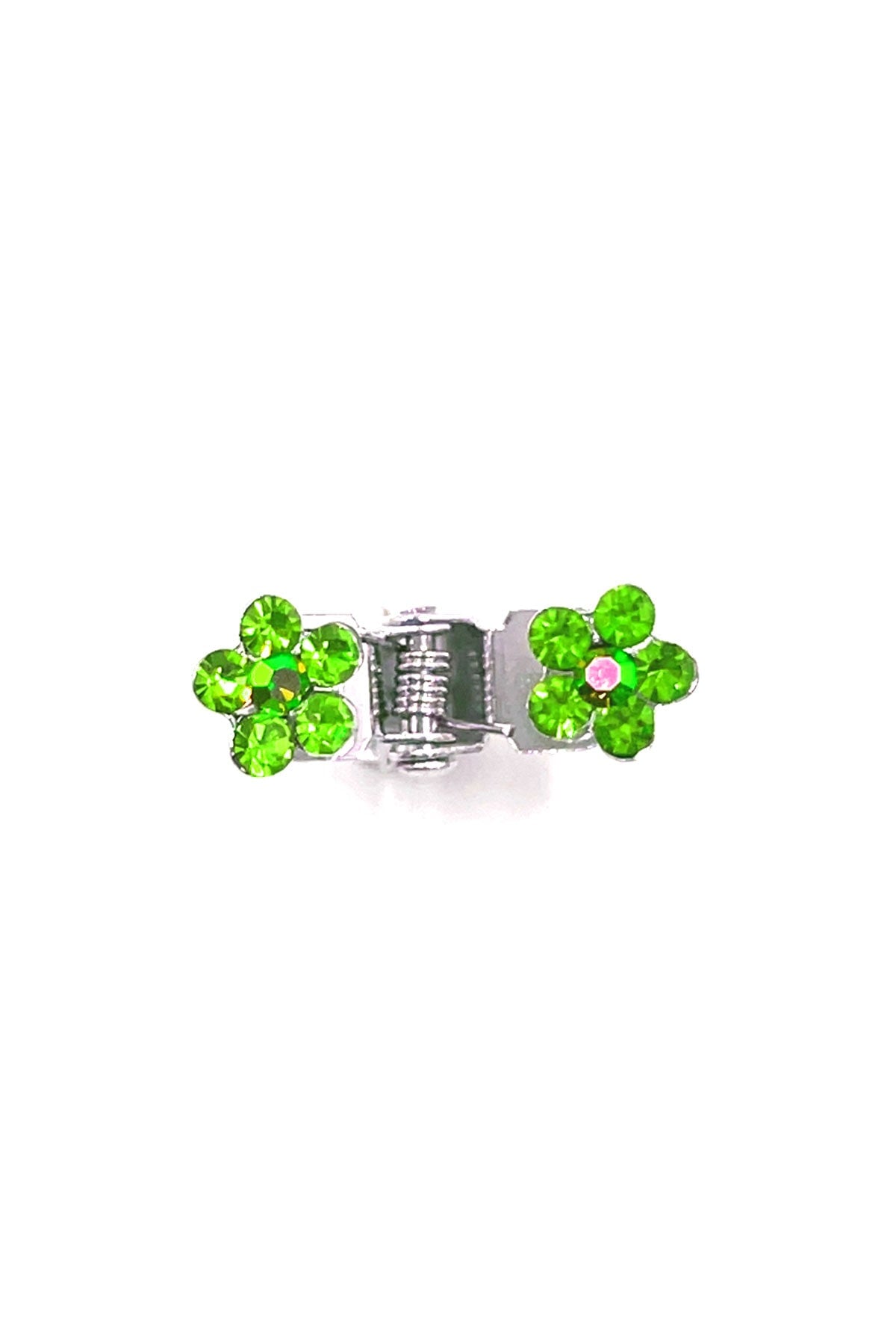 Mini Flower Hair Jaws with Crystal Petals Hair Jaws Soho Style