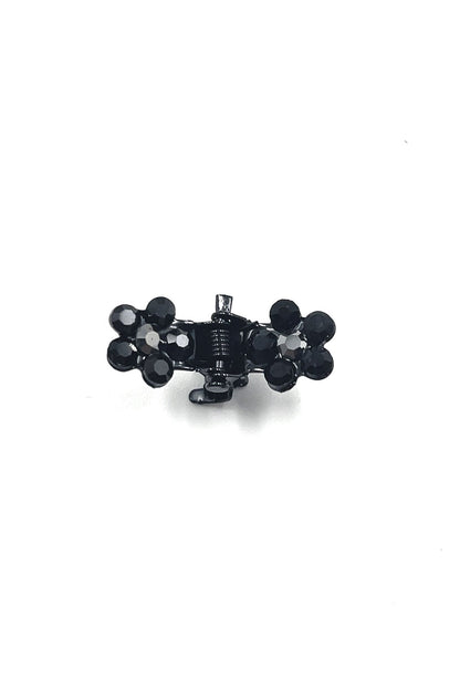 Mini Flower Hair Jaws with Crystal Petals Hair Jaws Soho Style