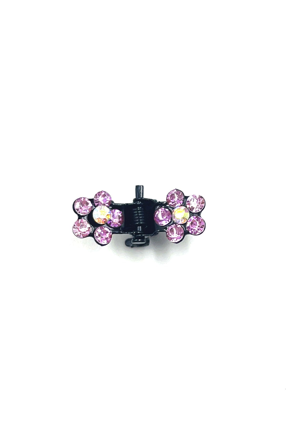 Mini Flower Hair Jaws with Crystal Petals Hair Jaws Soho Style