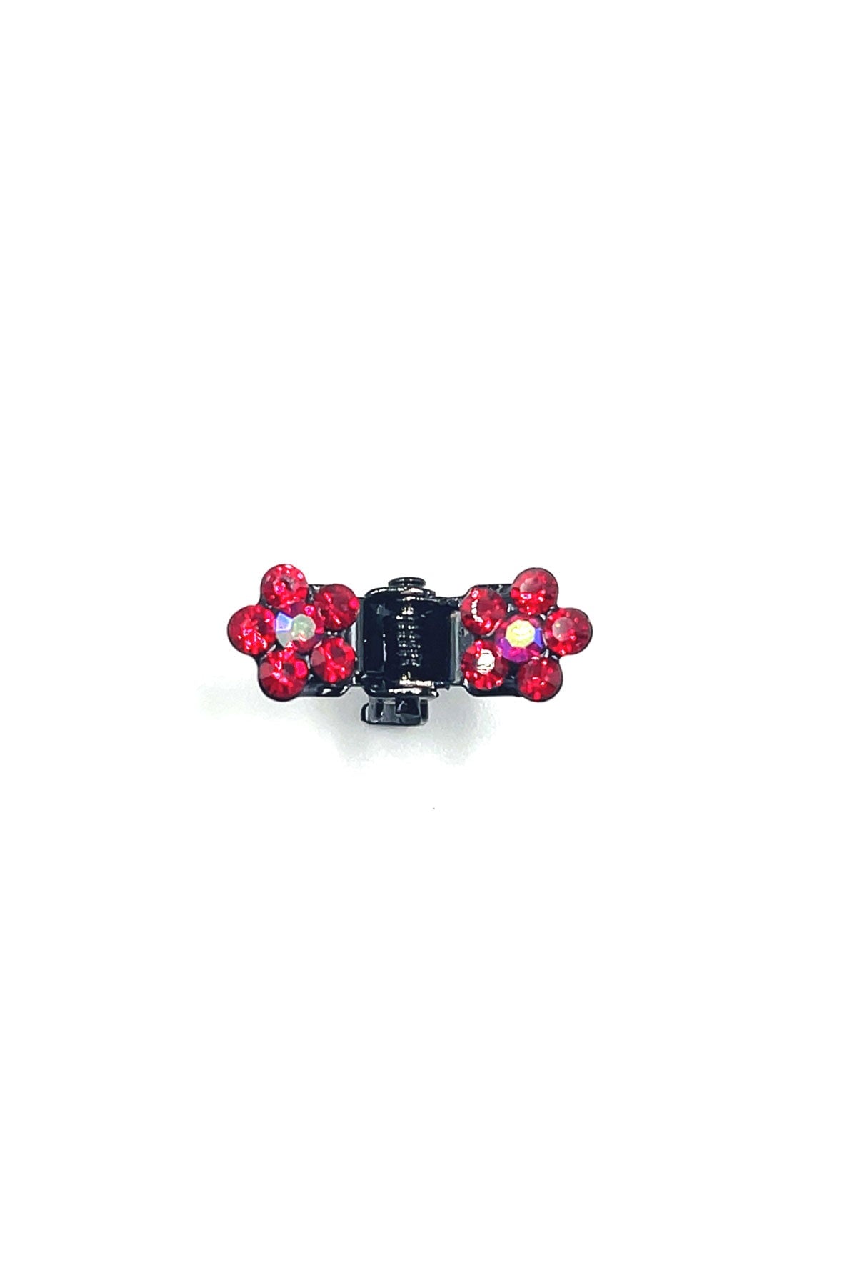 Mini Flower Hair Jaws with Crystal Petals Hair Jaws Soho Style