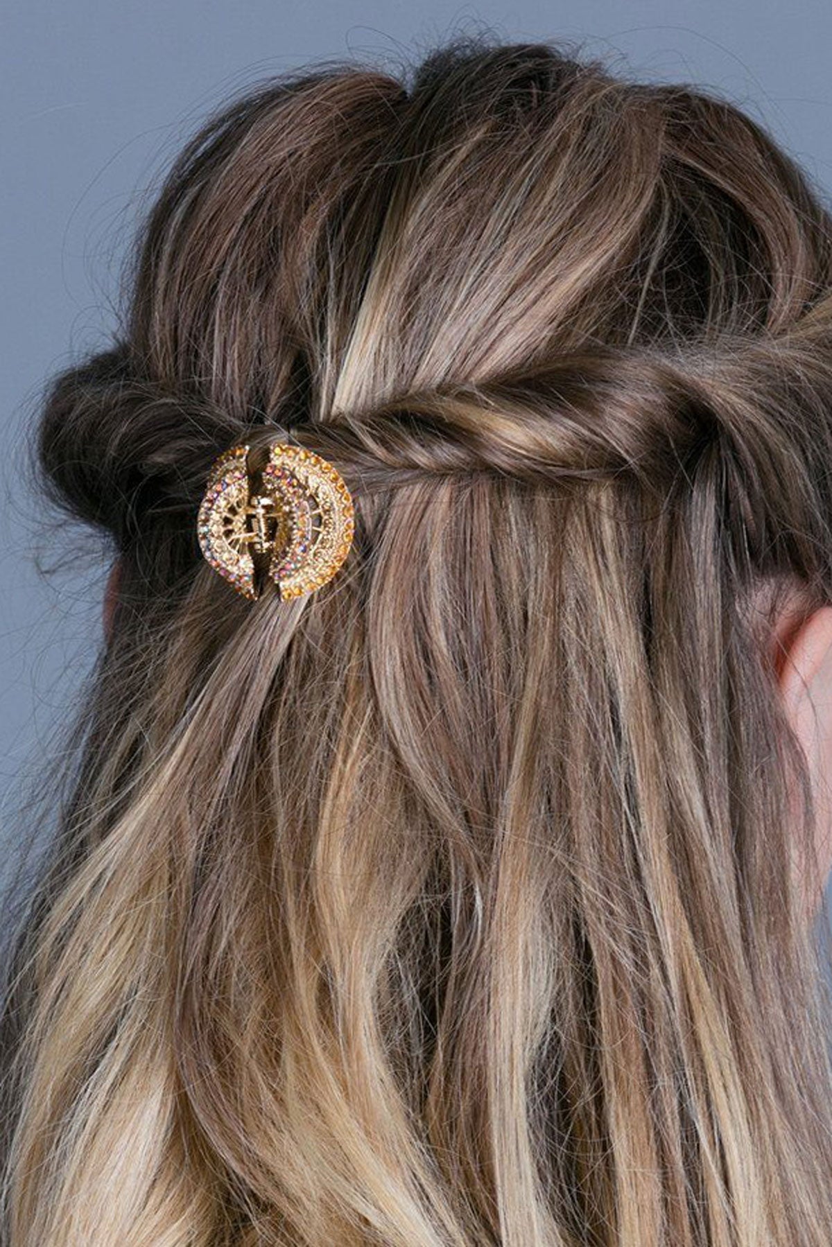 Inca Styled Crystal Jaw Hair Jaws Soho Style