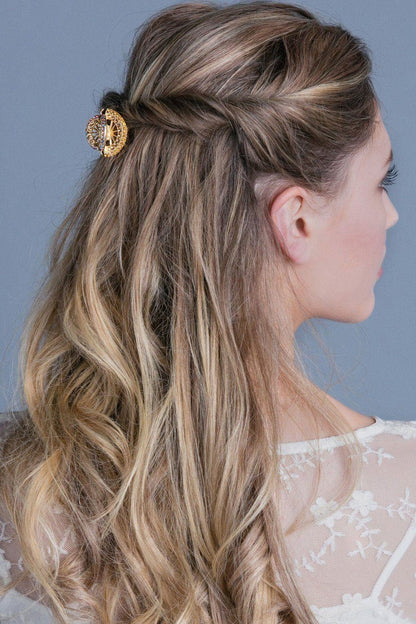 Inca Styled Crystal Jaw Hair Jaws Soho Style