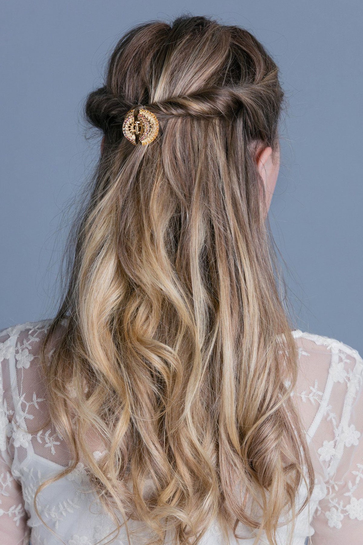 Inca Styled Crystal Jaw Hair Jaws Soho Style