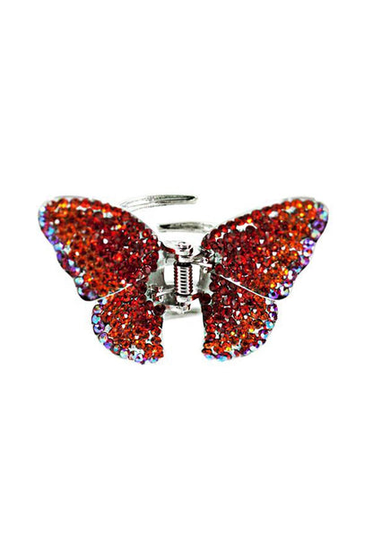 Ombre Crystal Butterfly Jaw Hair Jaws Soho Style
