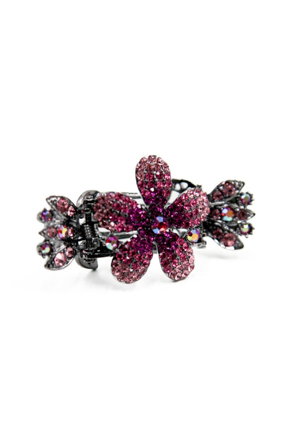 Ombre Crystal Flower Hair Jaw Hair Jaws Soho Style