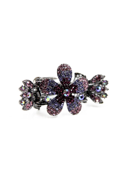 Ombre Crystal Flower Hair Jaw Hair Jaws Soho Style