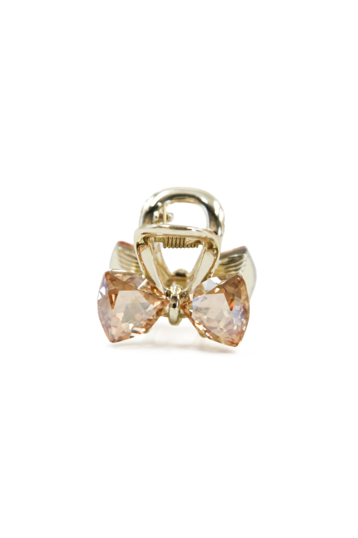 Mini Glass Bow Hair Jaw