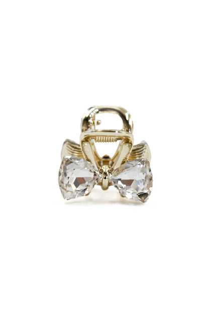 Mini Glass Bow Hair Jaw