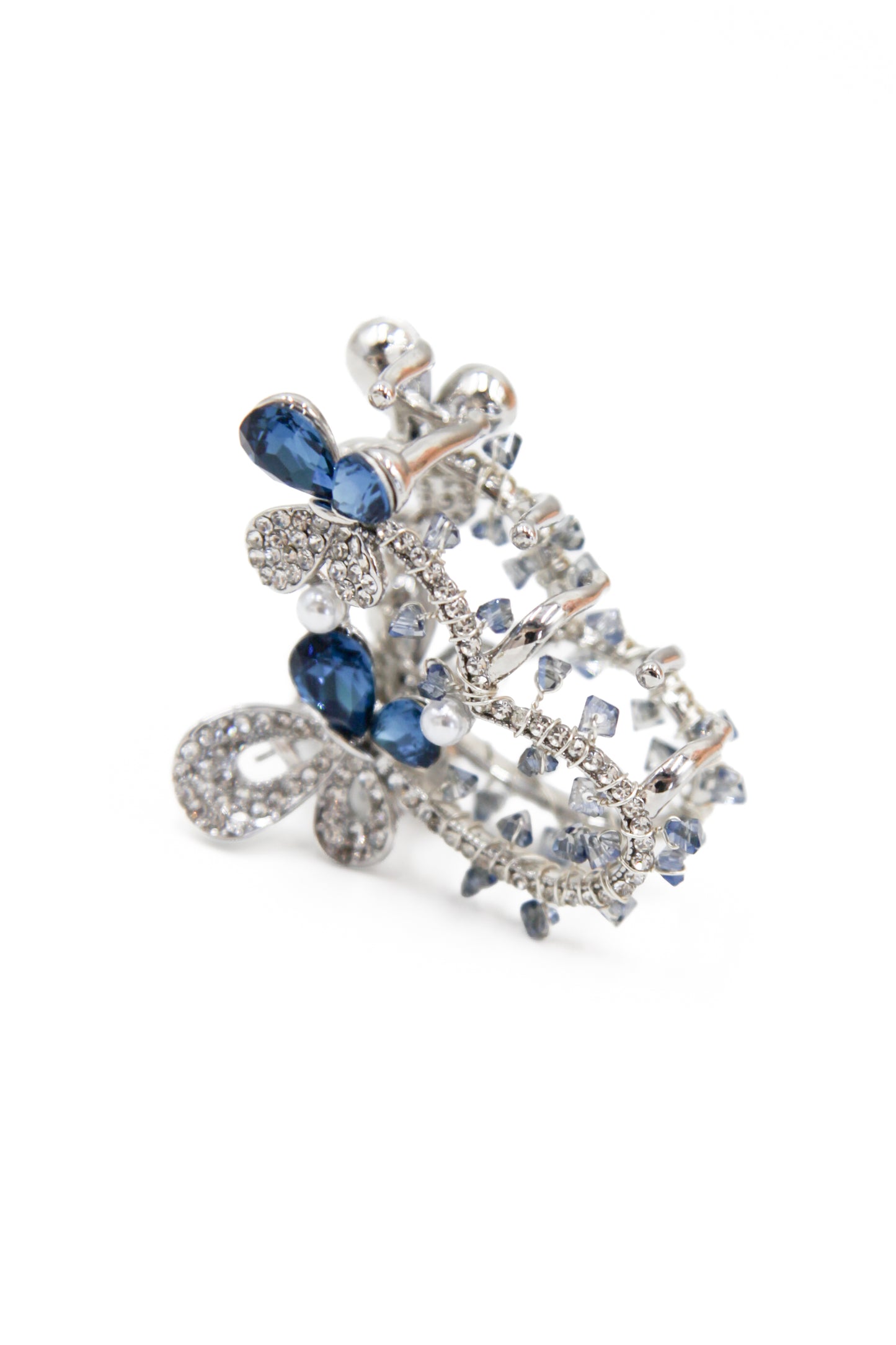 Papillon Crystal Hair Jaw