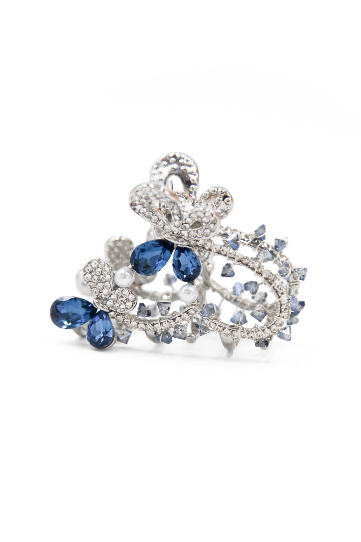 Papillon Crystal Hair Jaw