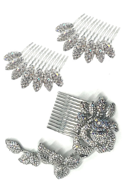 Romantic Rose Hair Comb Set Hair Comb Soho Style