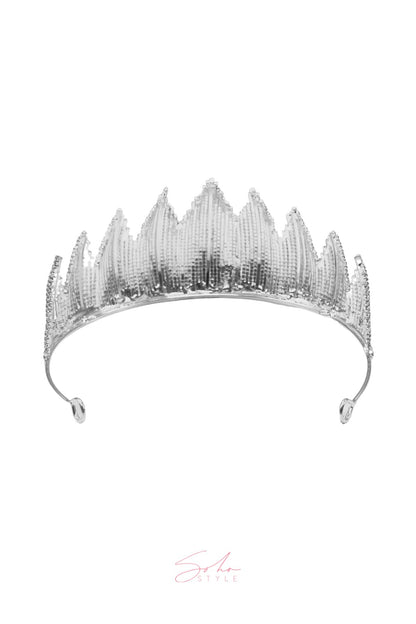 Glam Hair Crown Wedding Sale