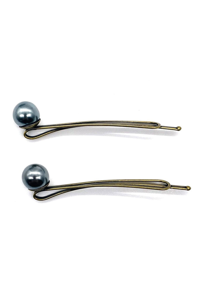 Black Pearl Bobby Pin Hair Accessorie Soho Style