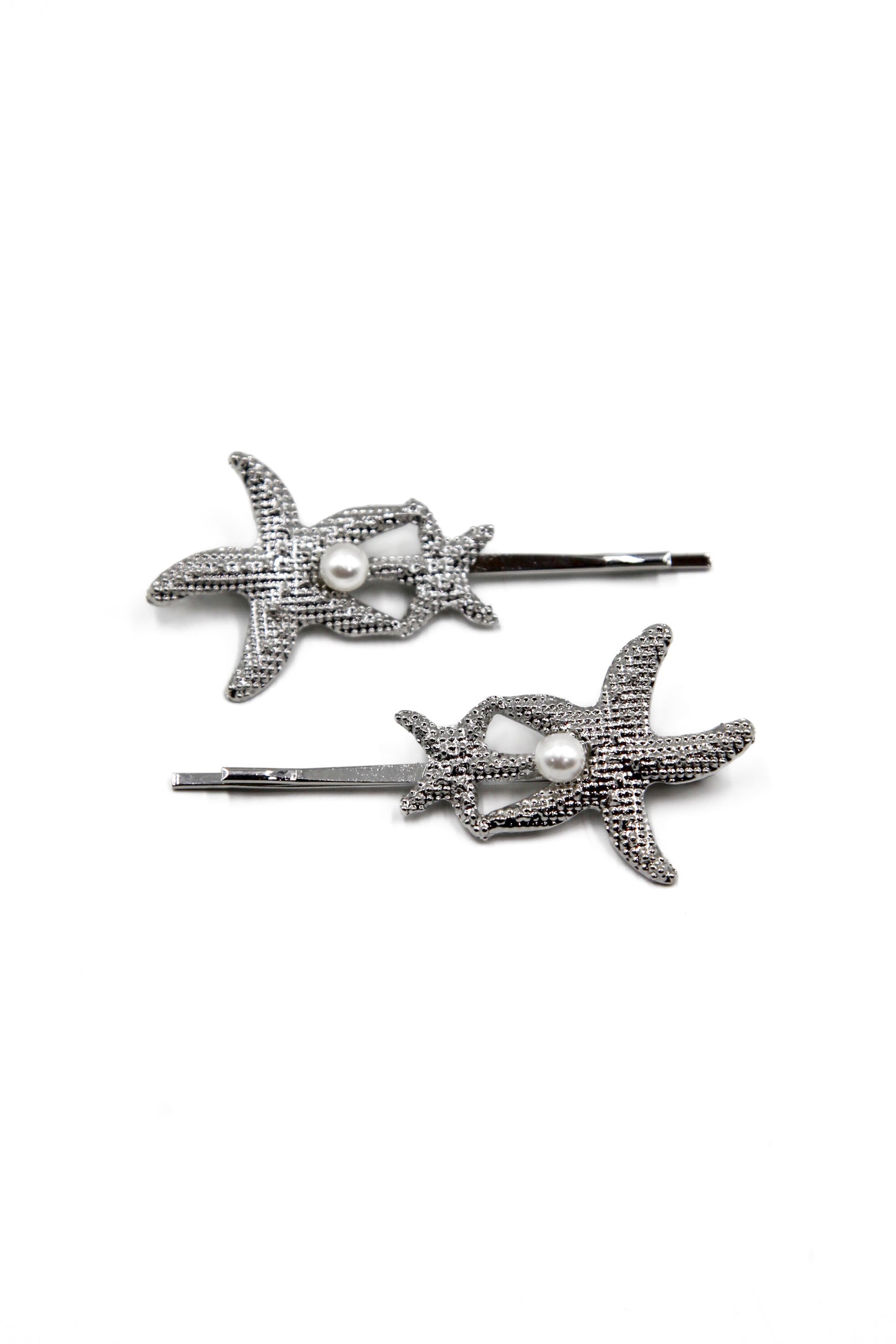Twin Starfish Bobby Pin