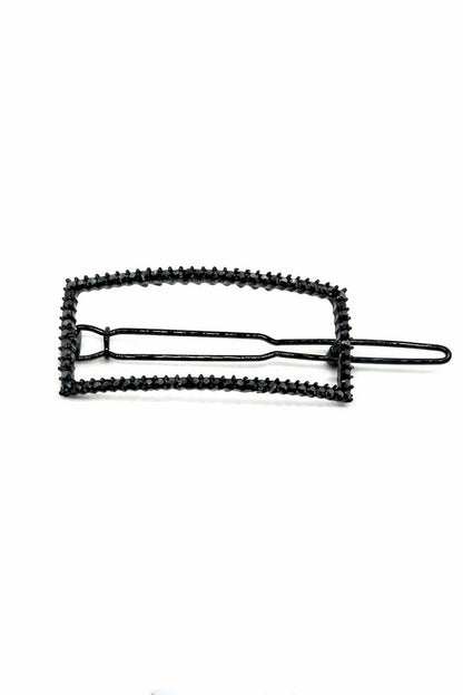 [FINAL SALE] Square Stone Barrette Barrette Soho Style