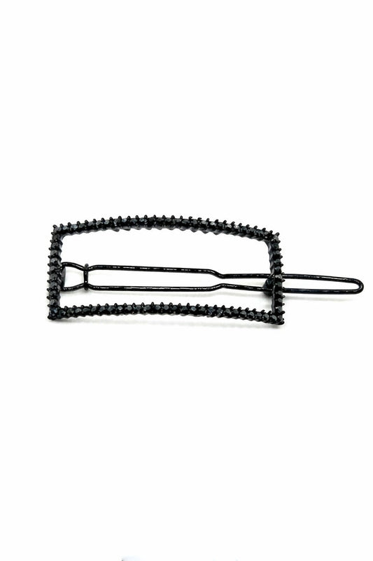 [FINAL SALE] Square Stone Barrette Barrette Soho Style