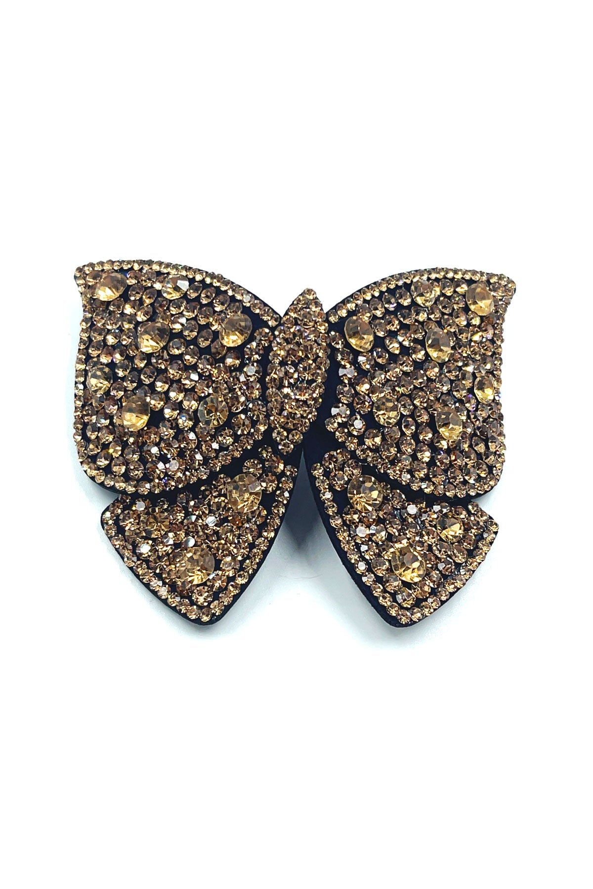 Big butterfly crystal barrette Soho Style