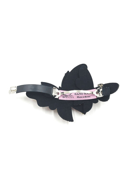 Overlap butterfly crystal barrette Soho Style