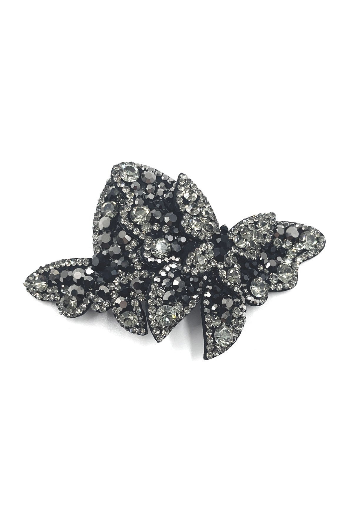 Overlap butterfly crystal barrette Soho Style