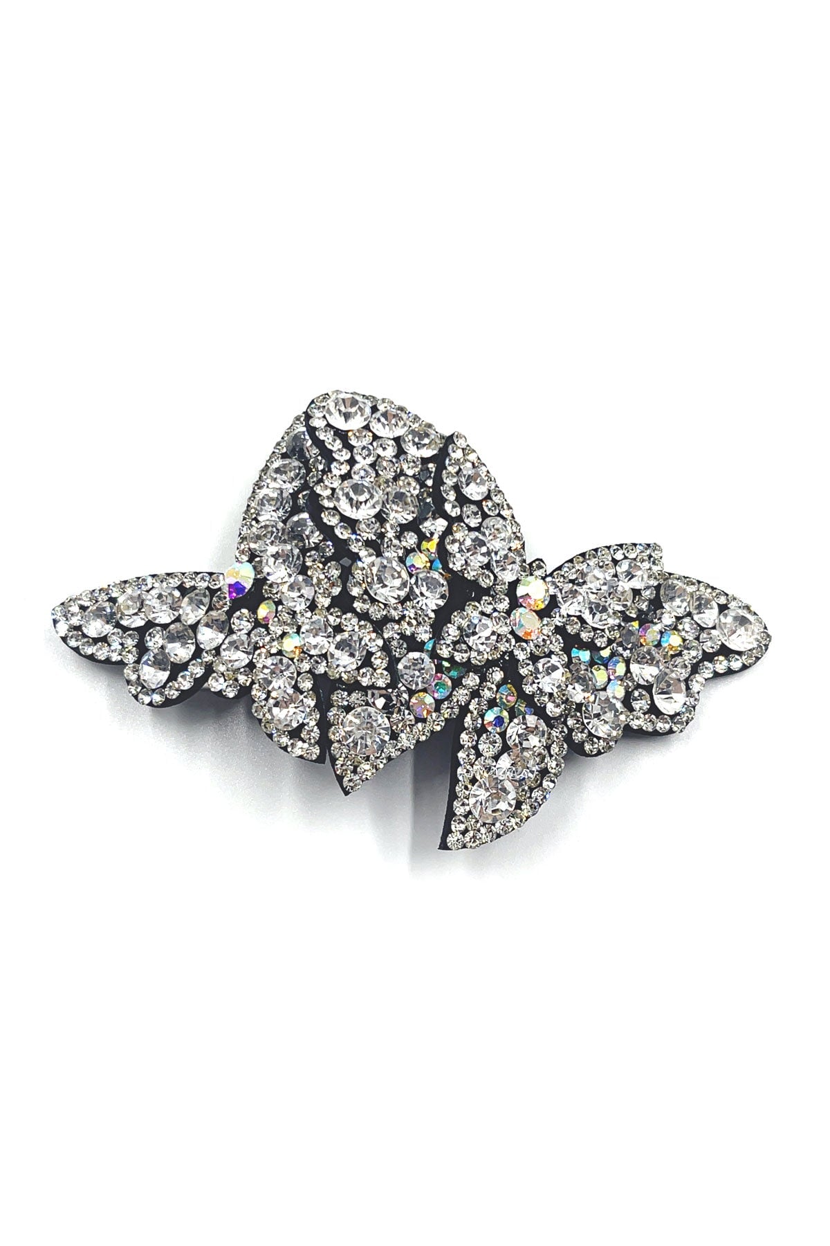 Overlap butterfly crystal barrette Soho Style