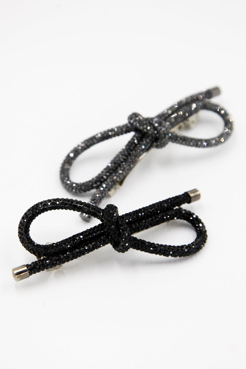 Crystal Knott Barrette Barrette Soho Style