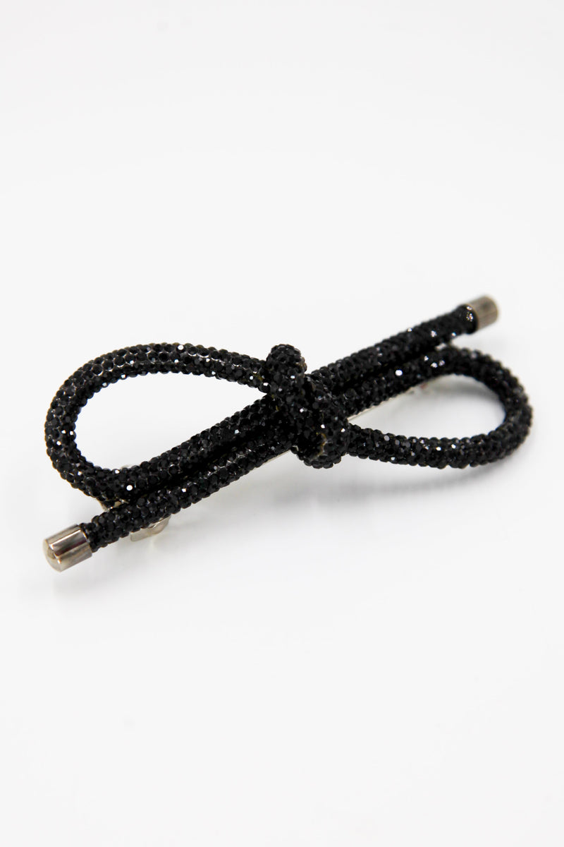 Crystal Knott Barrette Barrette Soho Style
