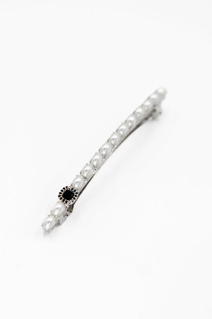 Studded Pearl Barrette Barrette Soho Style