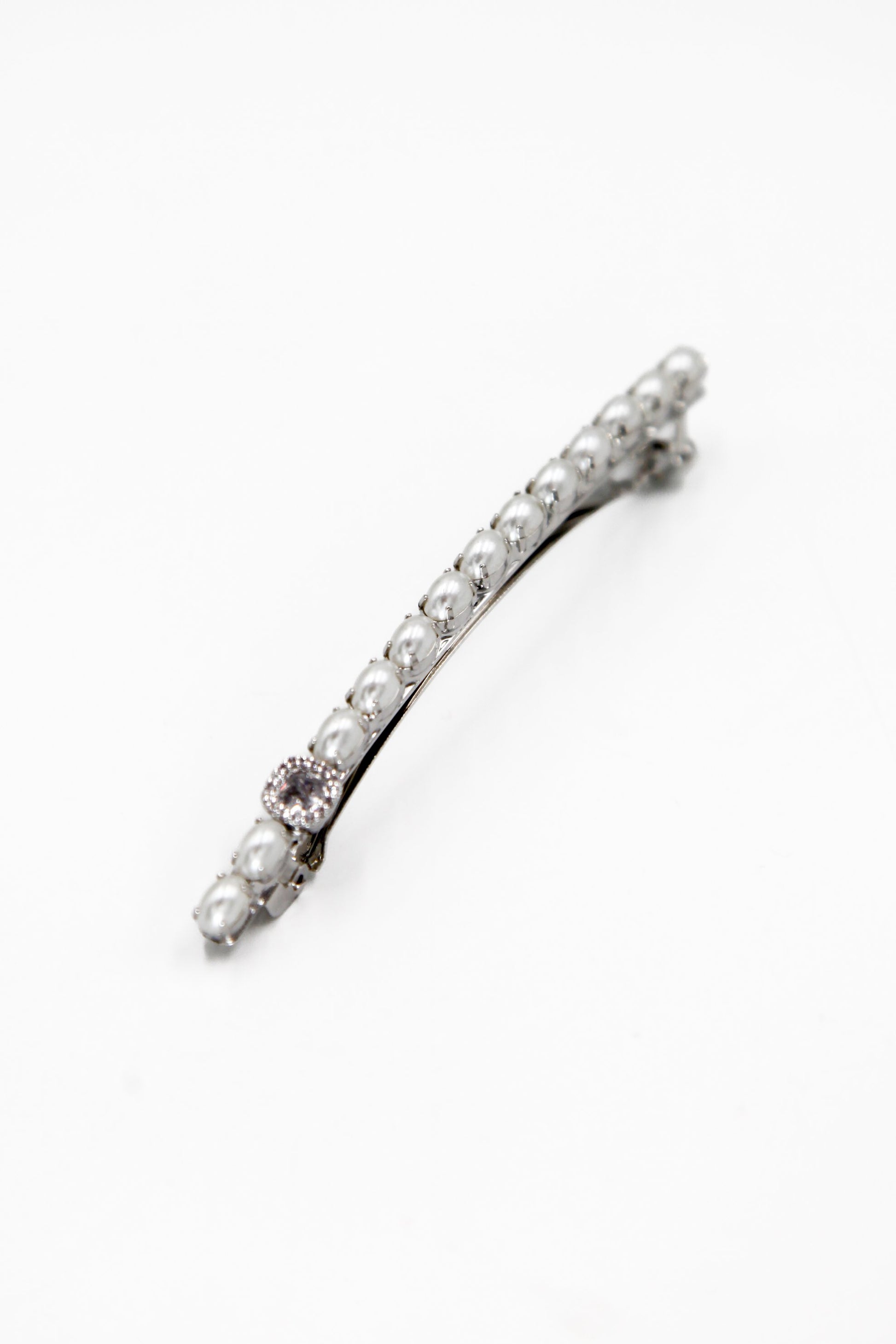 Studded Pearl Barrette Barrette Soho Style