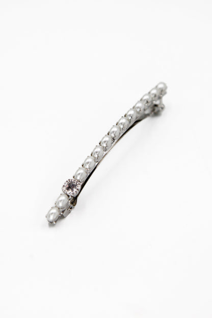 Studded Pearl Barrette Barrette Soho Style