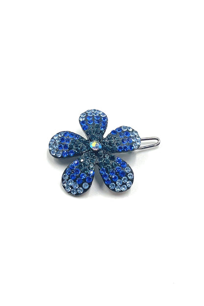 Ombre Crystal Flower Barrette Barrette Soho Style