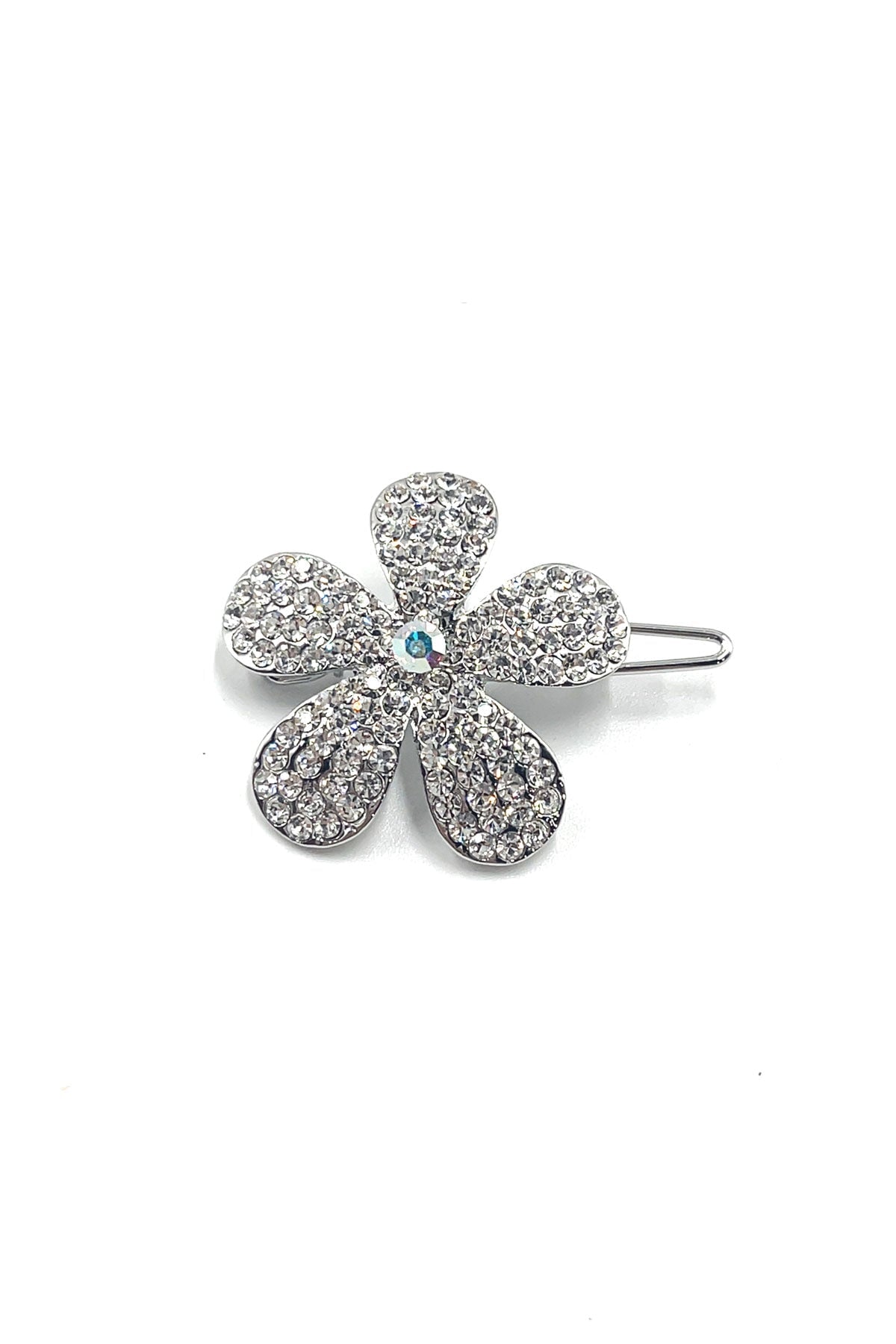 Ombre Crystal Flower Barrette Barrette Soho Style