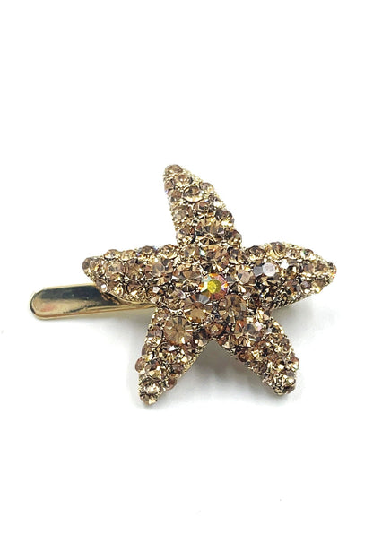 Summer Starfish Magnetic Barrette Barrette Soho Style