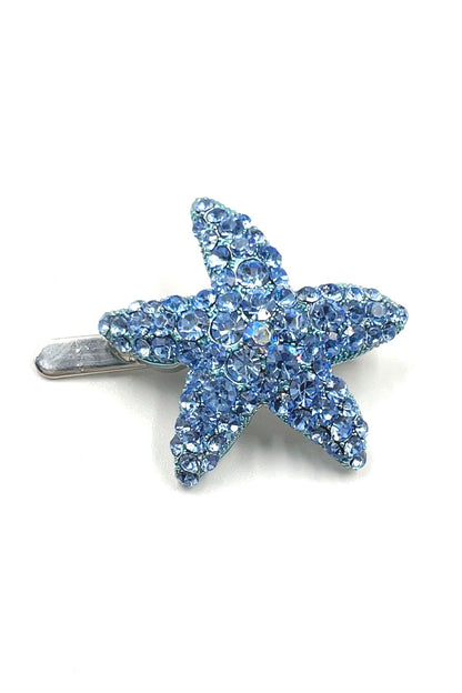 Summer Starfish Magnetic Barrette Barrette Soho Style