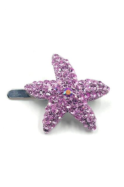 Summer Starfish Magnetic Barrette Barrette Soho Style