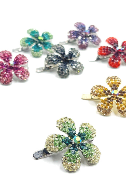 Crystal Daisy Magnetic Barrette Barrette 2020