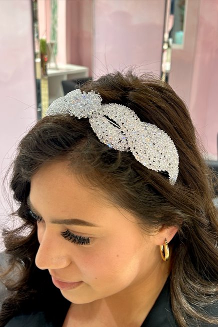 Royal Dahlia Headband Tiara Soho Style