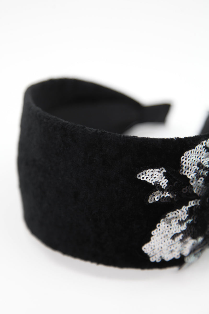 Sequin Flower Headband Headband Soho Style