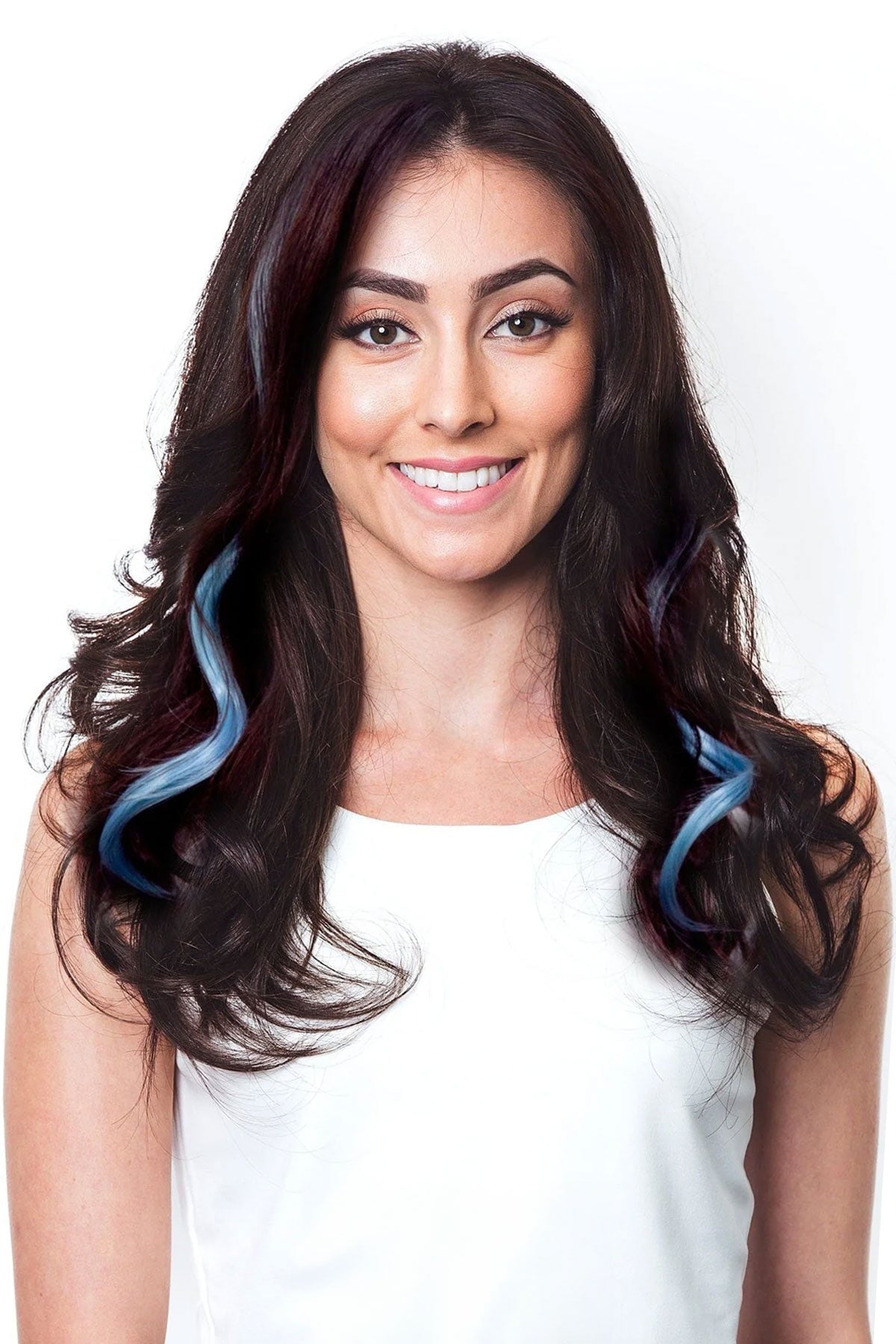 Human Hair Highlight Color Clip Extensions Set Hair Extension Soho Style
