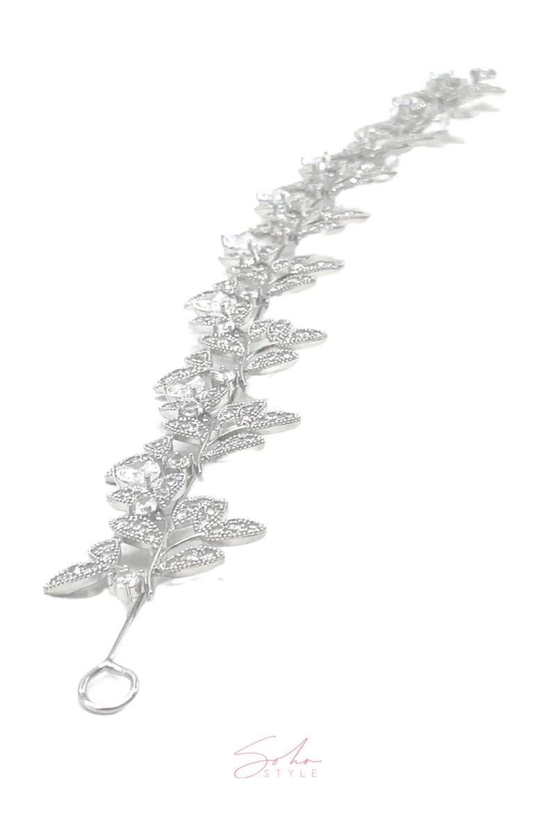 Crystal Foliage Headband Wedding Sale