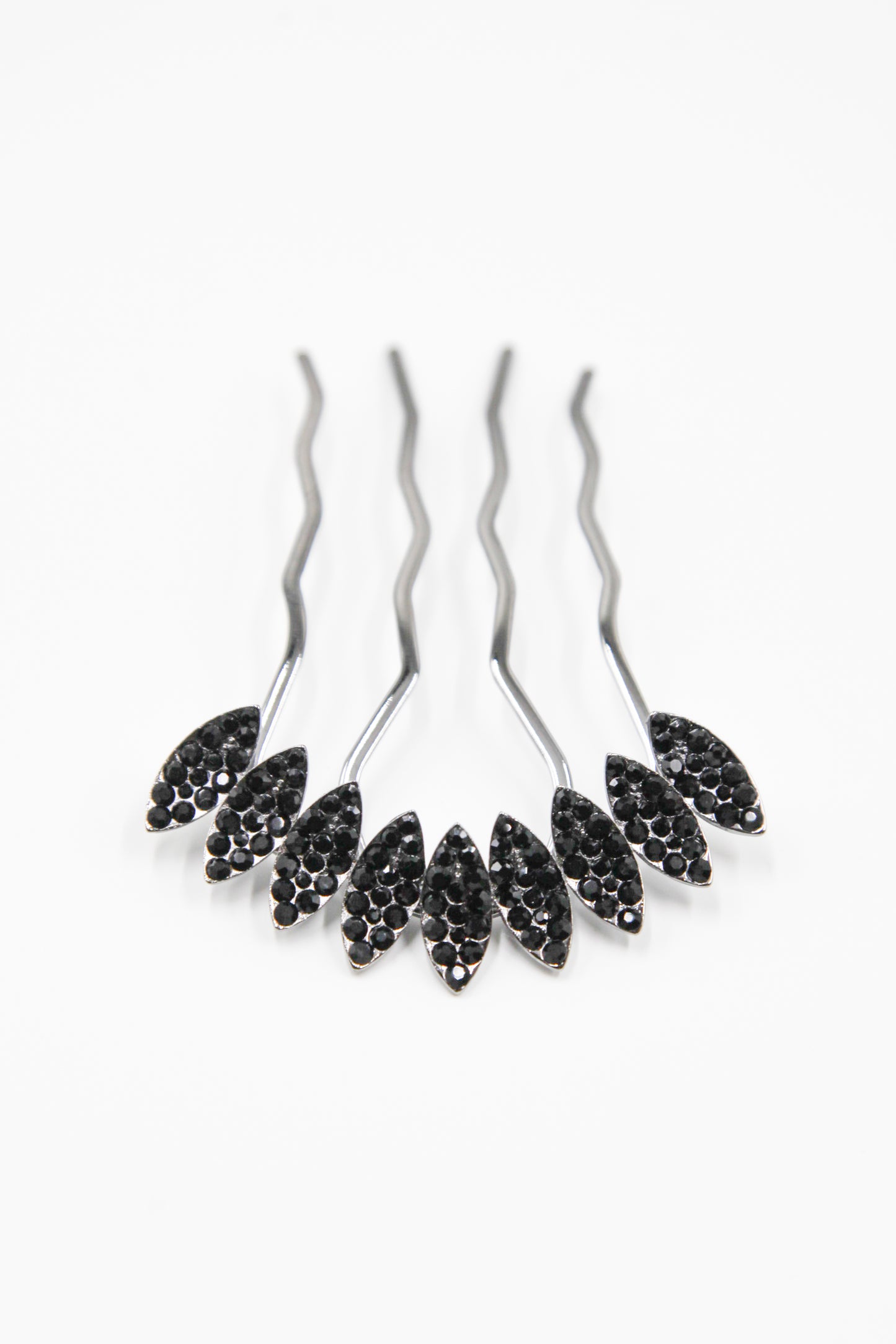 Multi-Tone Almond Crystal Hair Stick