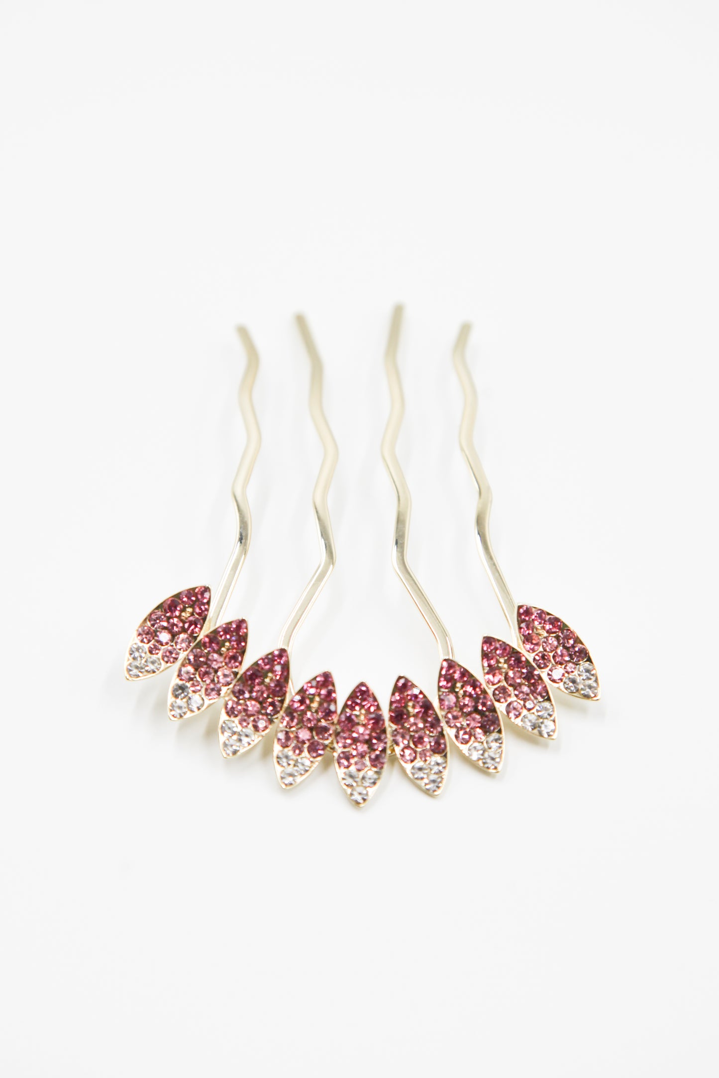 Multi-Tone Almond Crystal Hair Stick