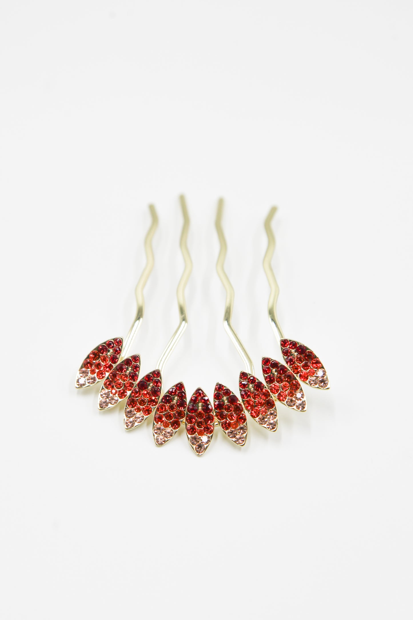 Multi-Tone Almond Crystal Hair Stick