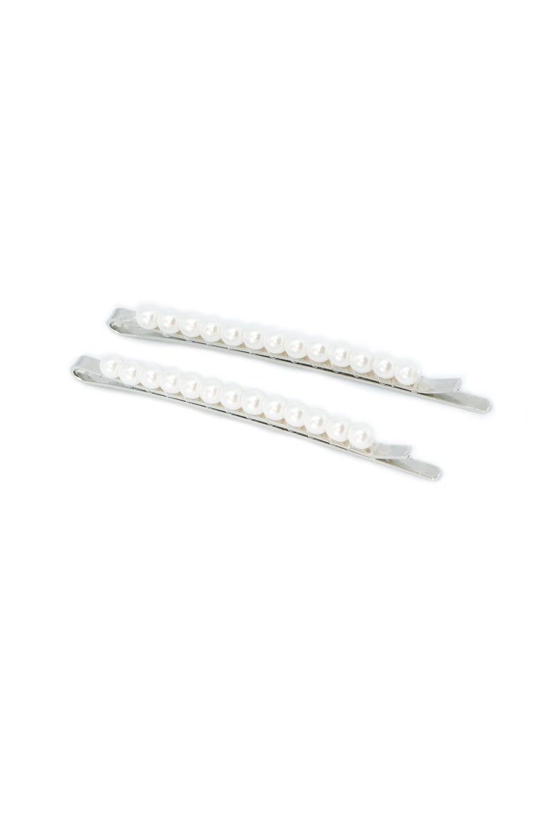 Glimmering Pearl Seashell Hair Clip and Bobbi pinS set Hair Clip Soho Style